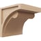 Ekena Millwork 11"W x 11"D x 11"H Wide Viola Rough Cedar Woodgrain TimberThane Corbel, Primed Tan CORUR11X11X11VIORCPR - alternate 1